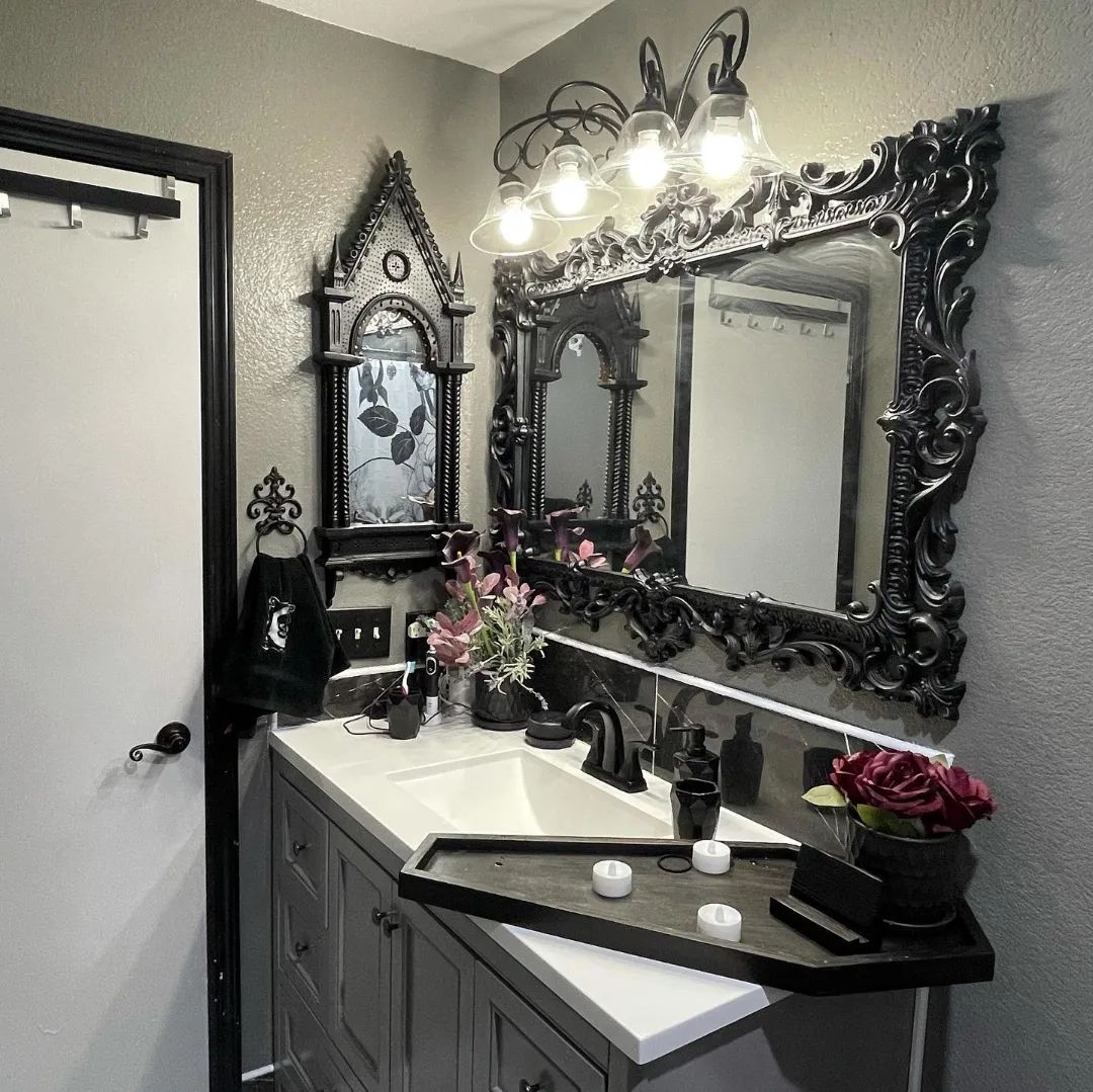 Gothic Bathroom Decor: A Guide to Creating Your Dark Sanctuary