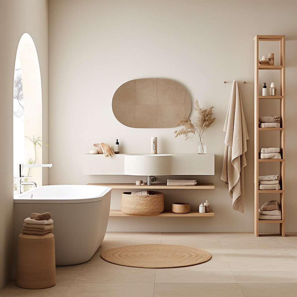 25 Smart And Stylish Bathroom Shelving Ideas - DigsDigs