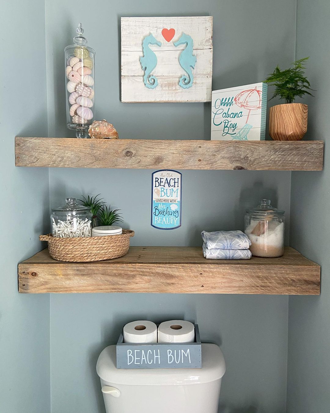 Decorative bath clearance shelves